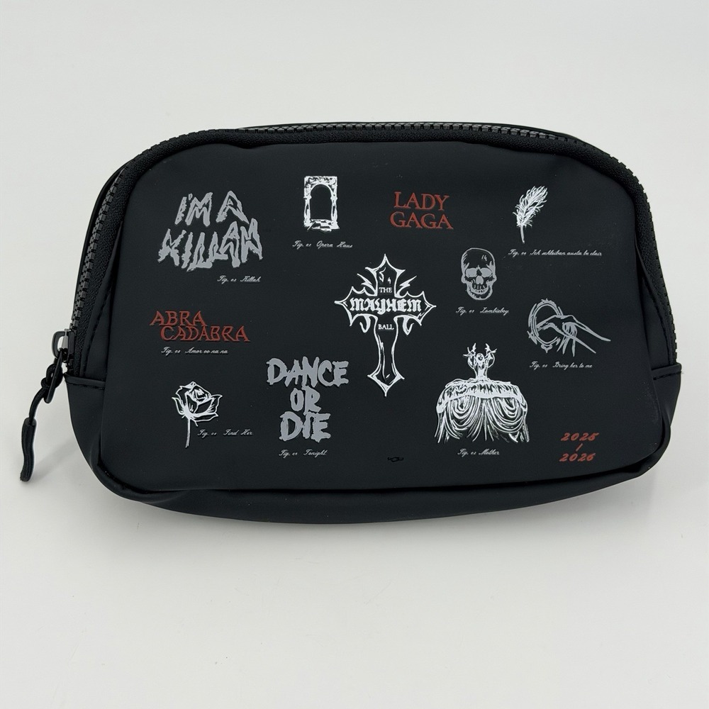 Lady Gaga: The Mayhem Ball 2025-26 Official VIP Merchandise: Fanny Pack Belt Bag
